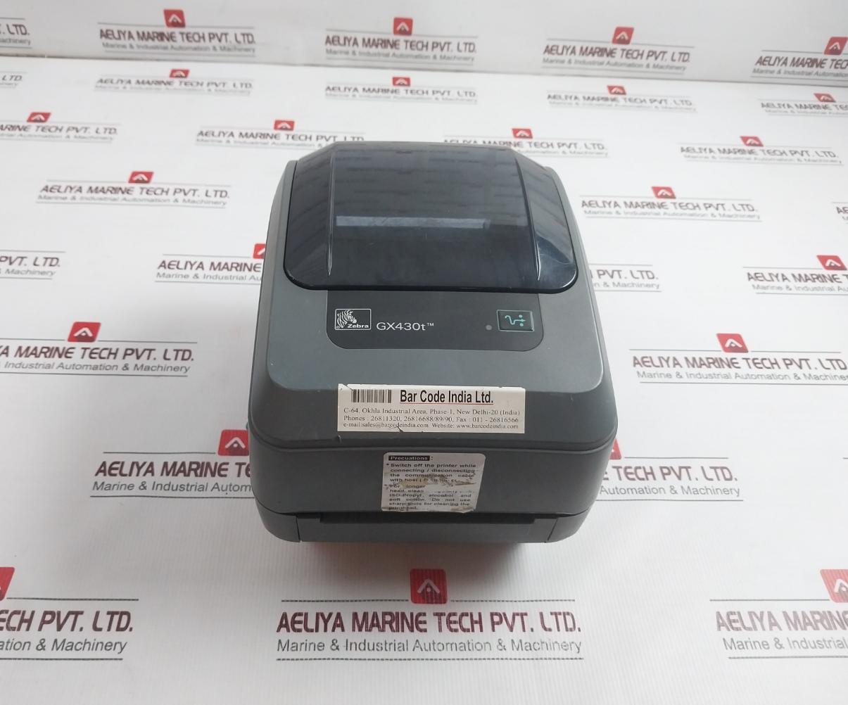 Zebra Gx430t Desktop Printer 24v