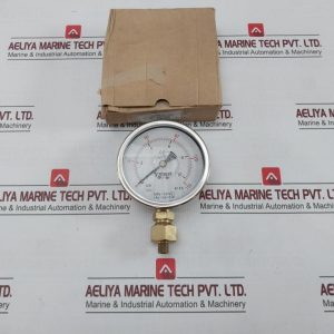 Tess En 837.1 Pressure Gauge 1/2" Bsp 0-10 Bar 0-150 Psi