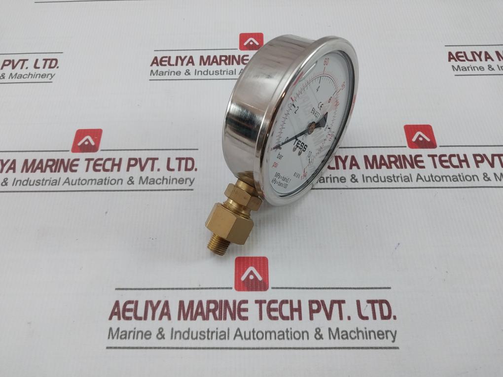 Tess En 837.1 Pressure Gauge 1/2" Bsp 0-10 Bar 0-150 Psi - Image 3