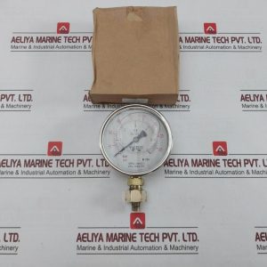 Tess En 837.1 Pressure Gauge 1/2"Bsp, Bm 0-80 Psi 0-6 Bar