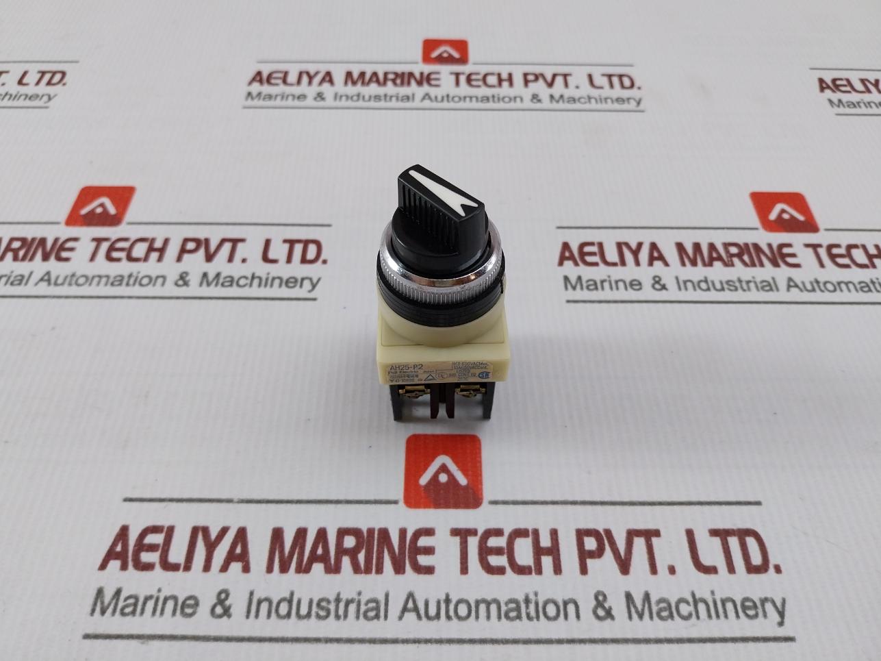 Fuji Electric Ah25-P2 2-Position Command Selector Switch 250v