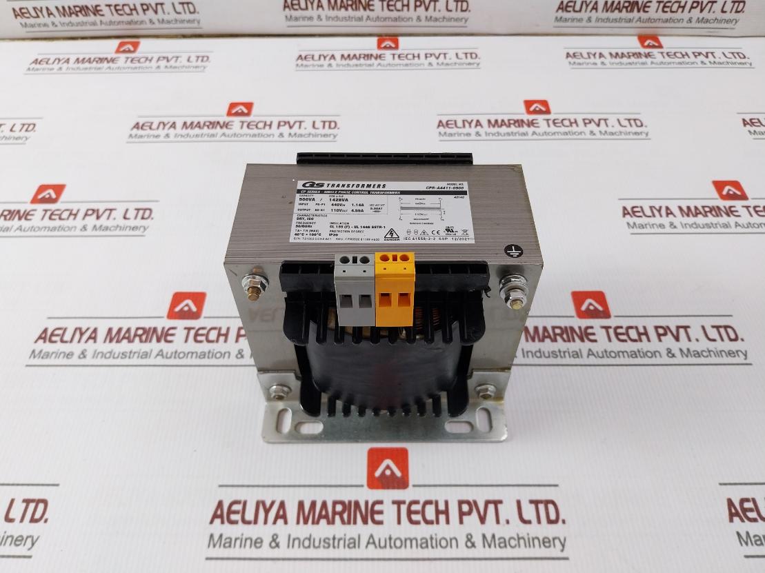 Gs Transformers Cpr-A4411-0500 Cp Series-Single Phase Control Transformers 440v
