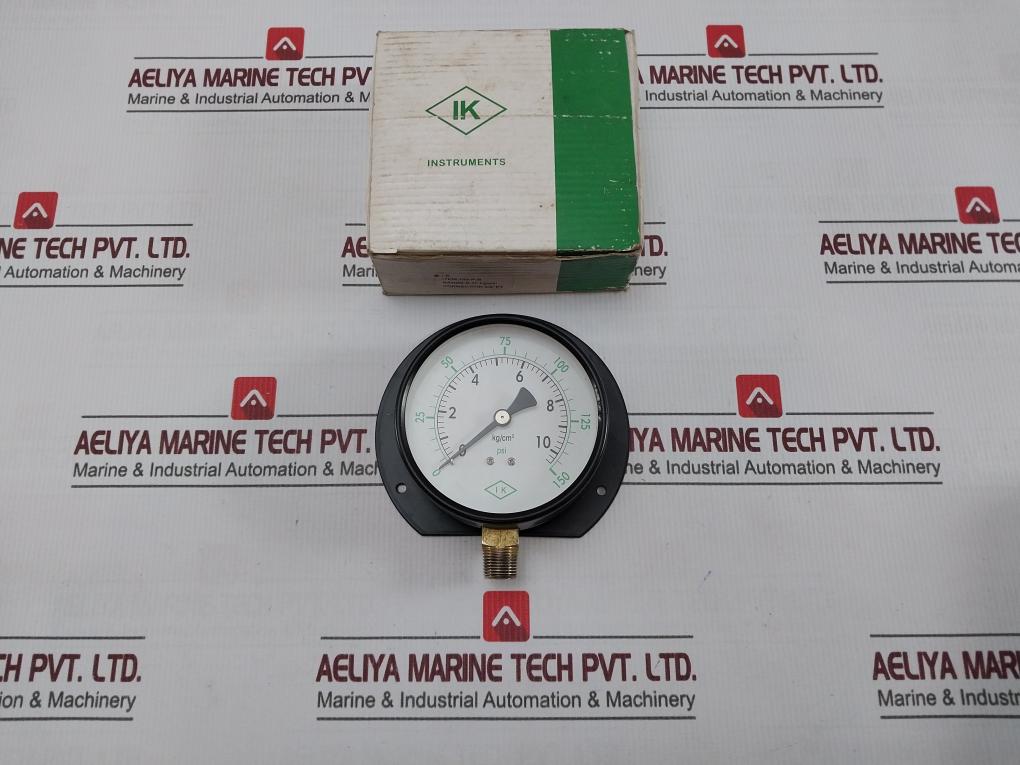 Ik Instruments 0-10 KgCm2 Pressure Gauge 150 Psi