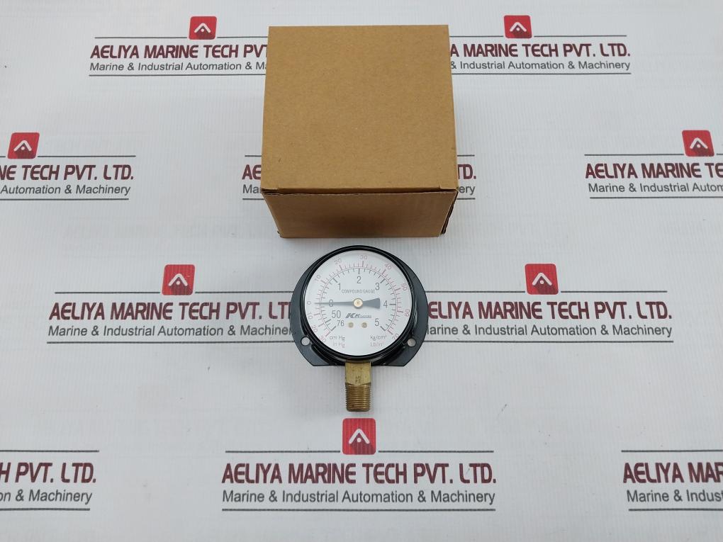 Kk Gauges Cm Hg -76, 0 To 5 KgCm2 Analog Compound Gauge