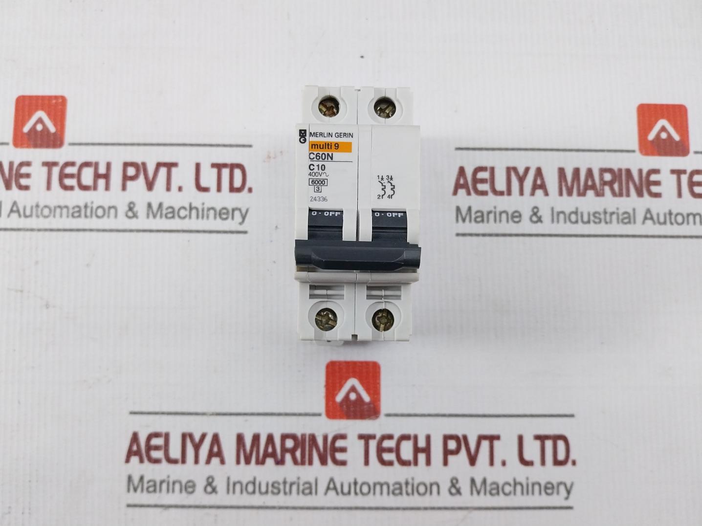 Merlin Gerin C60n C10 Circuit Breaker 400v