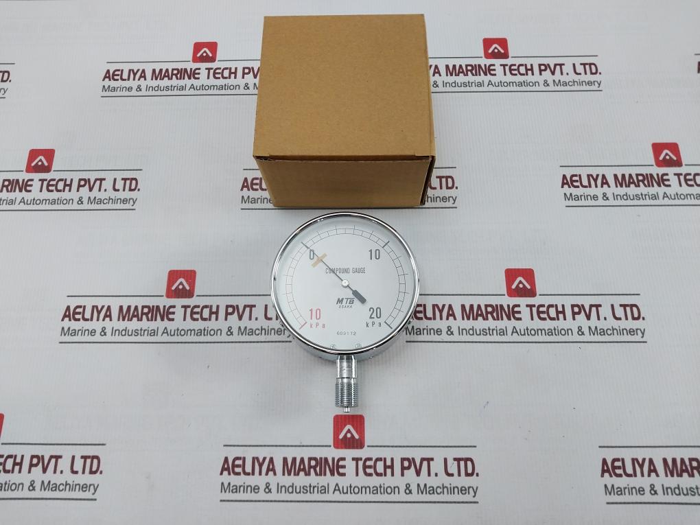 Mtb Osaka -10 To 20 Kpa Compound Pressure Gauge