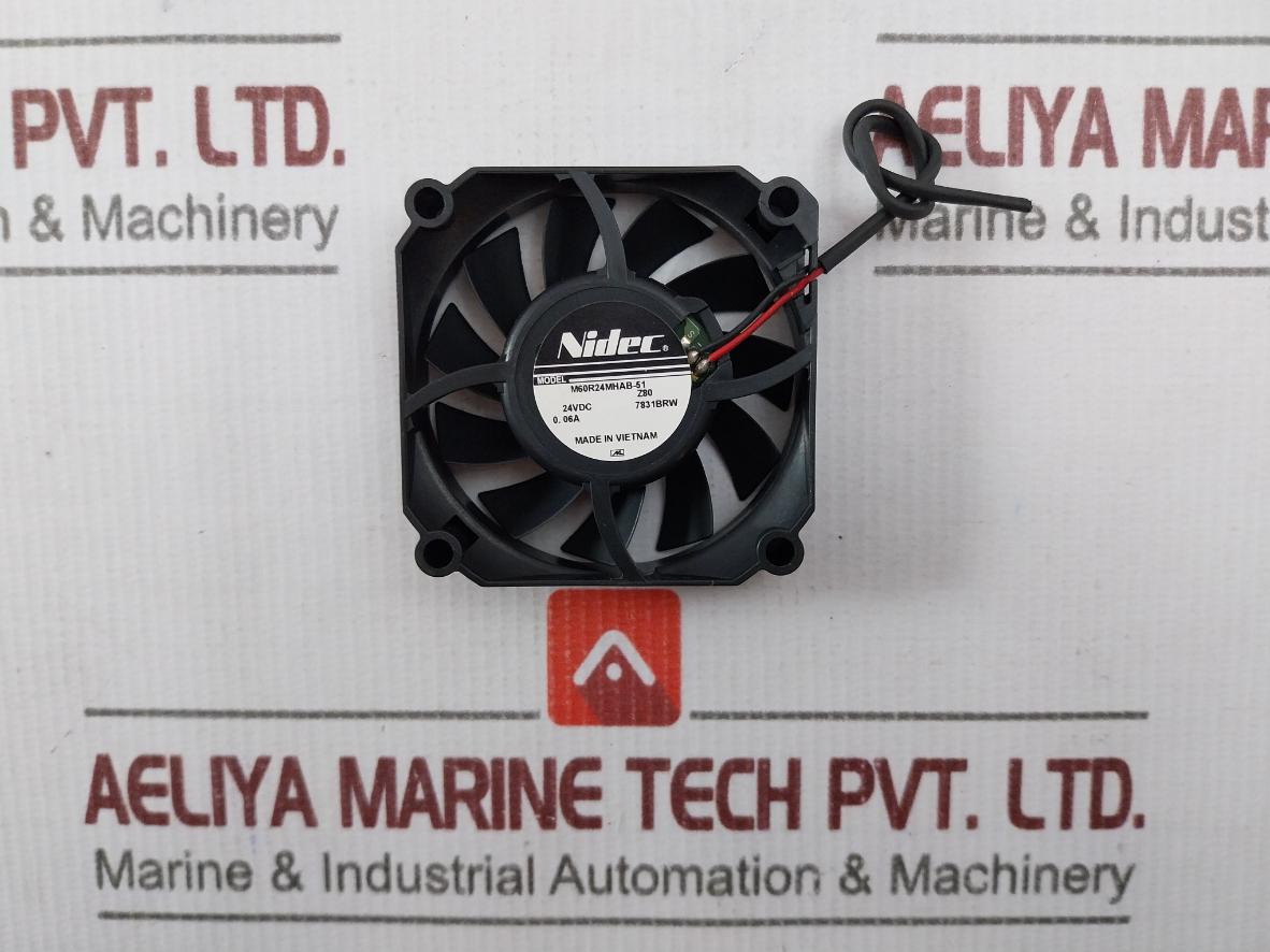 Nidec M60r24mhab-51 Axial Fan 24v