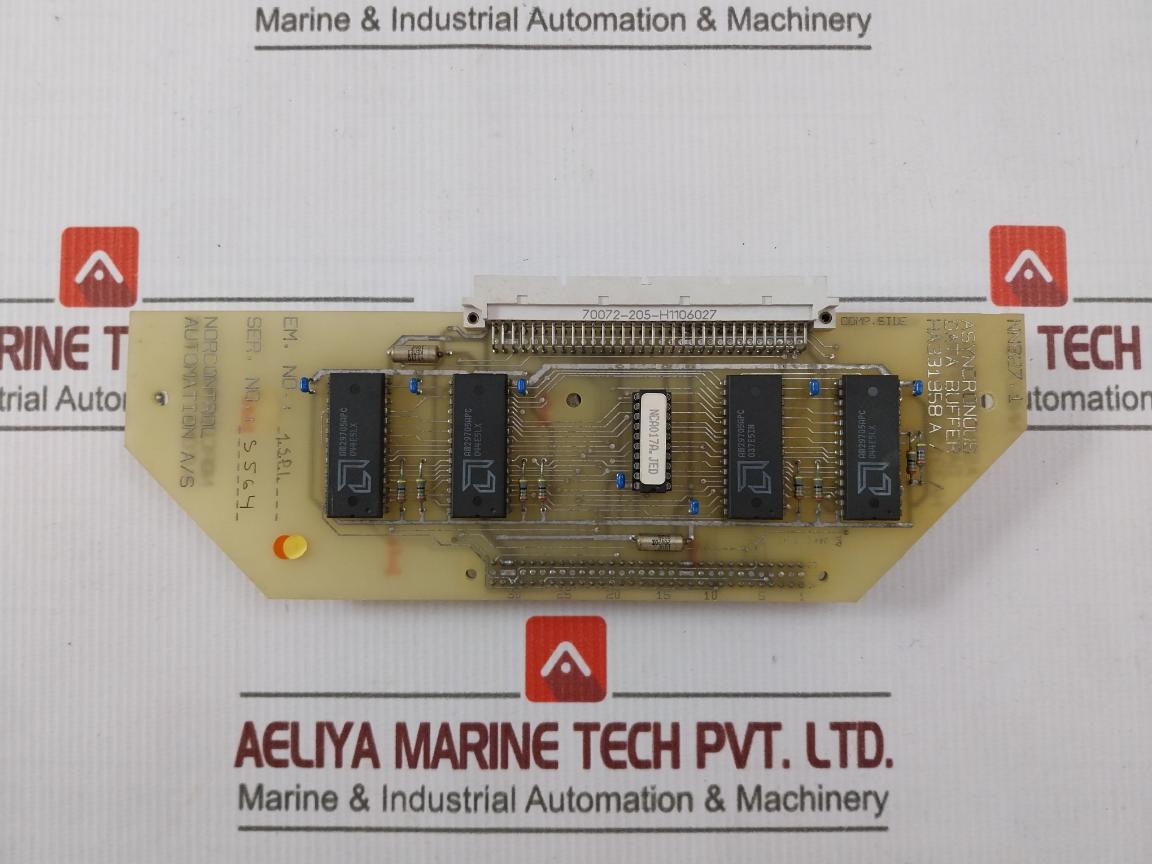 Norcontrol Nn827.1 Asynchronous Data Buffer Pcb - Image 3
