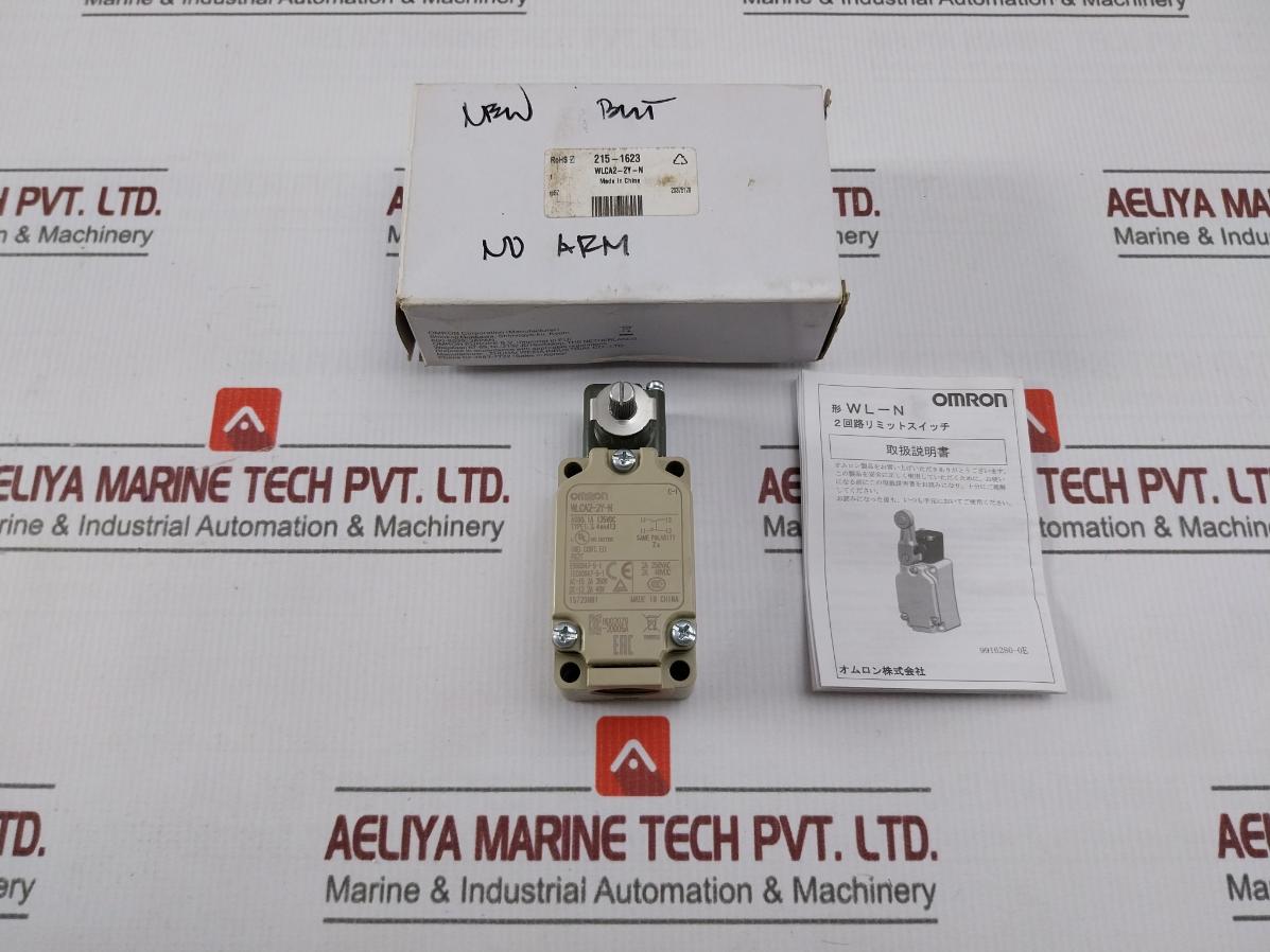 Omron Wlca2-2y-N Circuit Limit Switch 250v