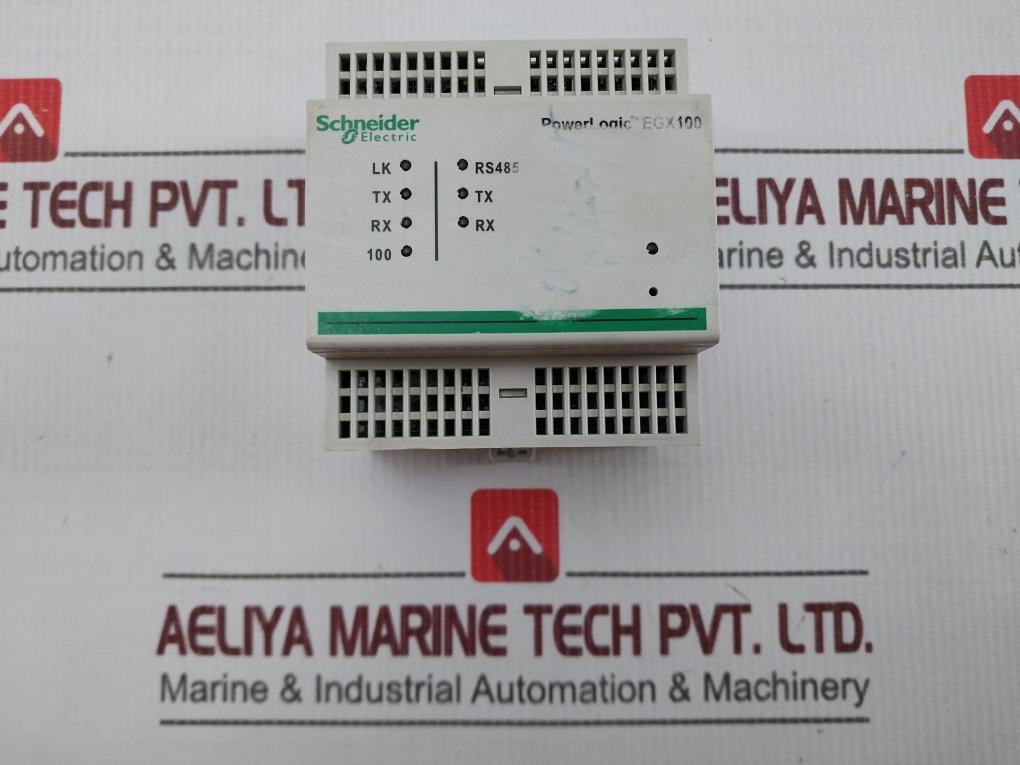 Schneider Electric Egx100mg Ethernet Gateway Powerlogic 24v