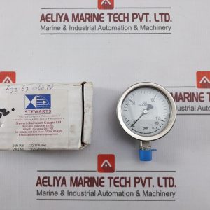 Stewart-Buchanan 316 S.S. Tube Pressure Gauge