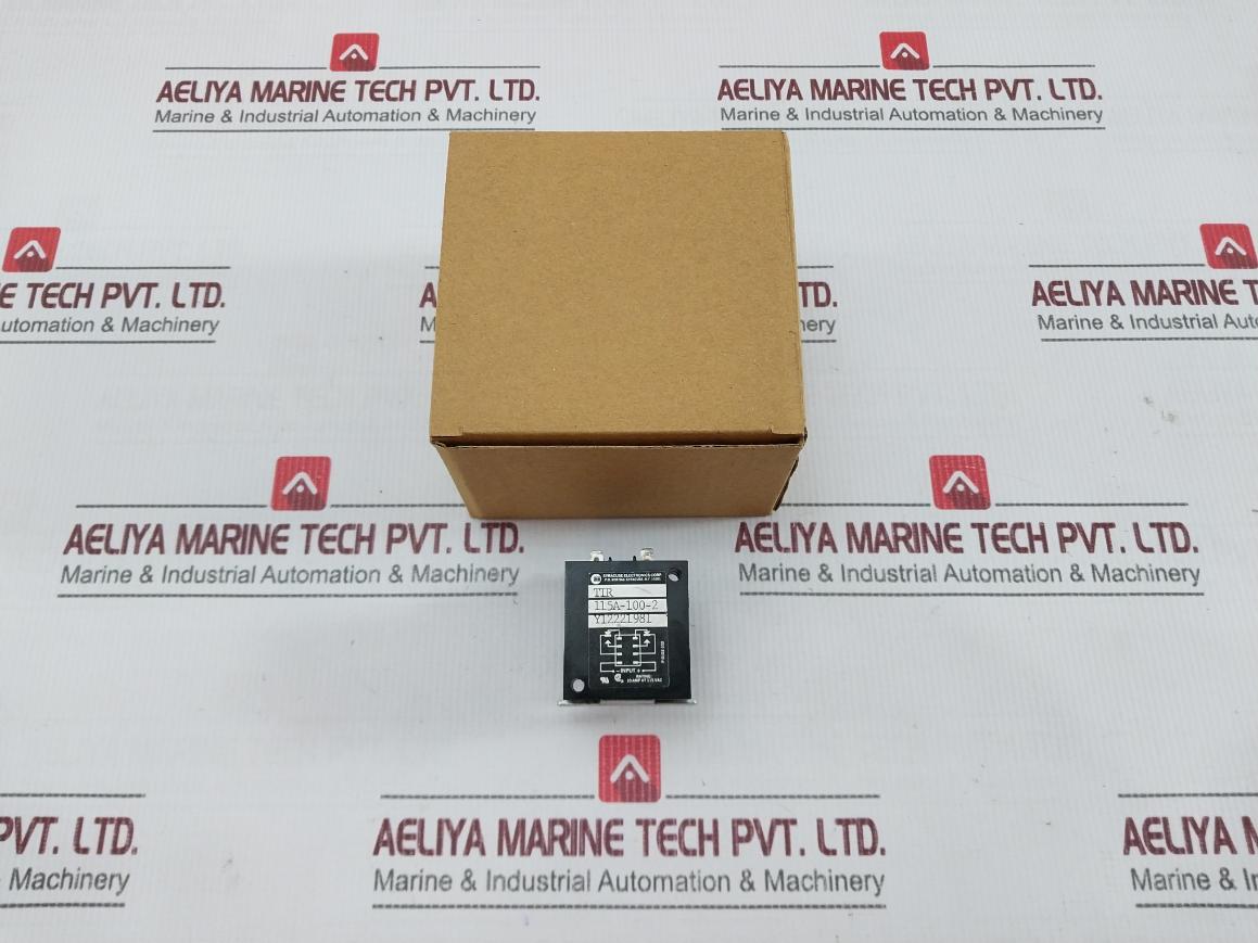 Syracuse Electronics Tir 115a-100-2 Relay Module 115 V
