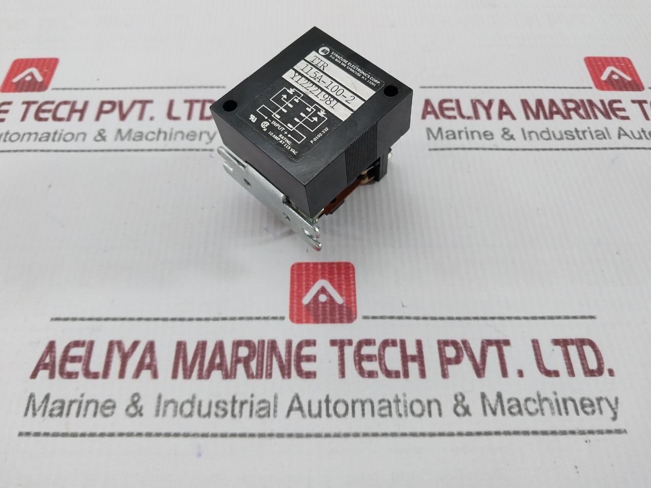 Syracuse Electronics Tir 115a-100-2 Relay Module 115 V - Image 3