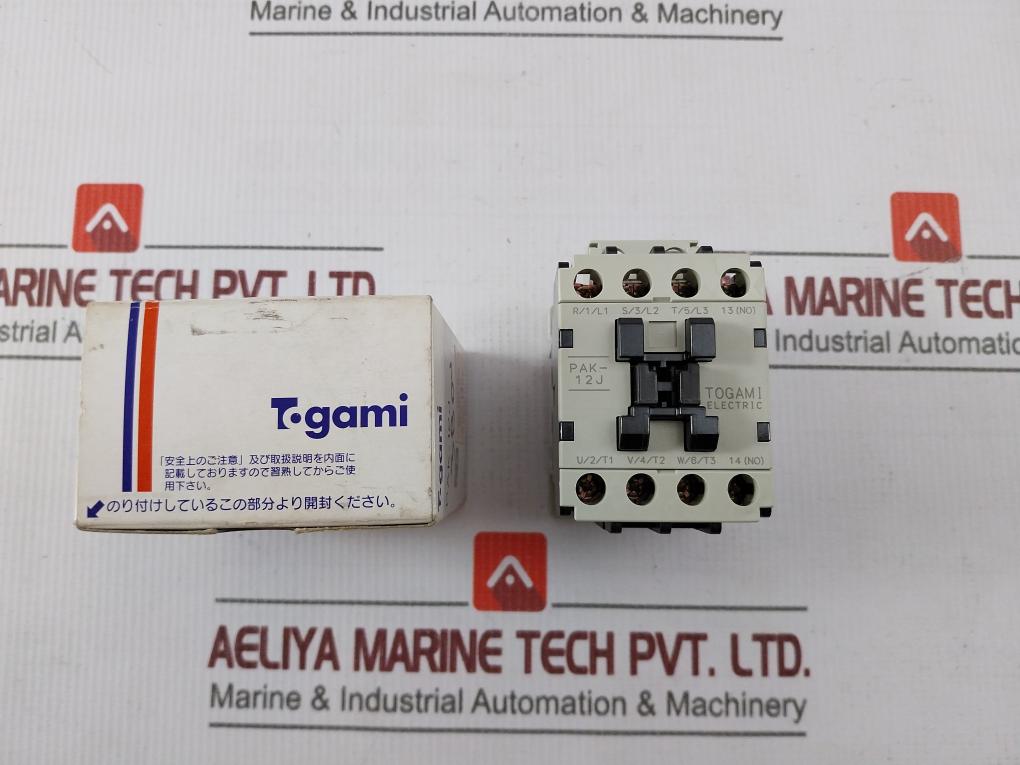 Togami Electric Pak-12j Magnetic Contactor 440v