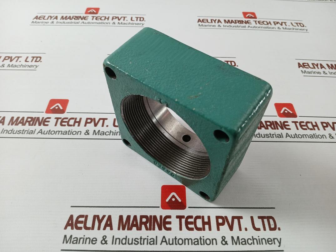 03996-4 Blck, Inlt, Sz 4.3 In Bsp Patina Grn 3 Lb Flange Green - Image 3