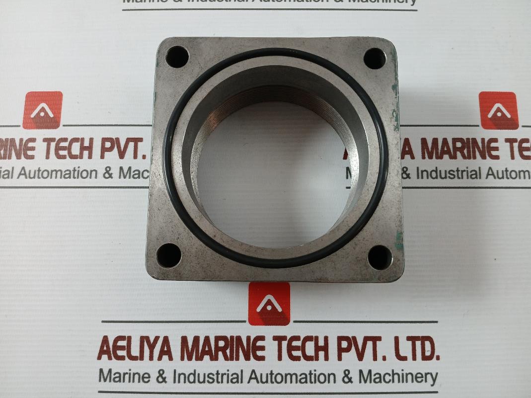 03996-4 Blck, Inlt, Sz 4.3 In Bsp Patina Grn 3 Lb Flange Green - Image 4