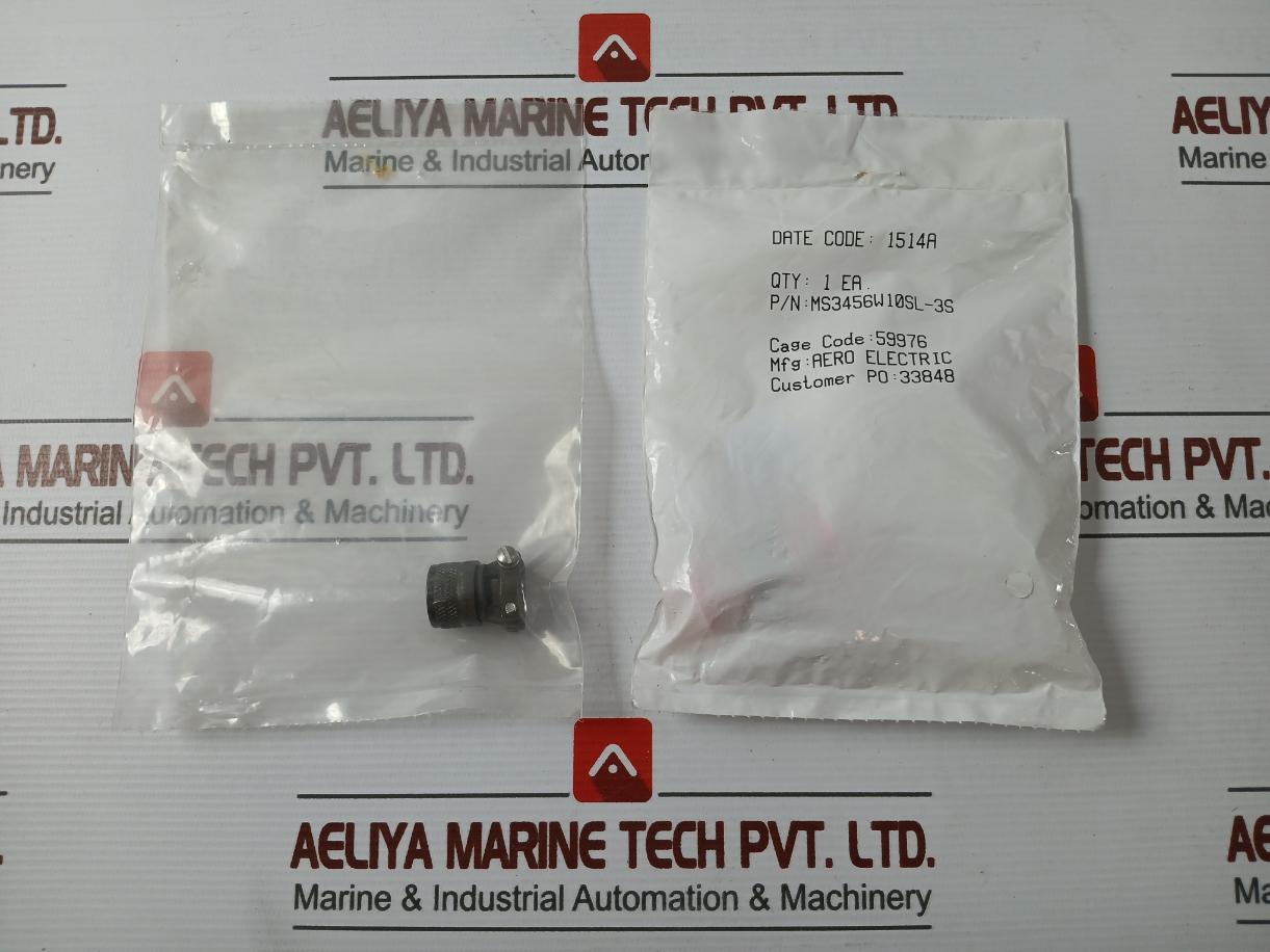 Aero Electric Ms3456w10sl-3s Circular Connector Kit