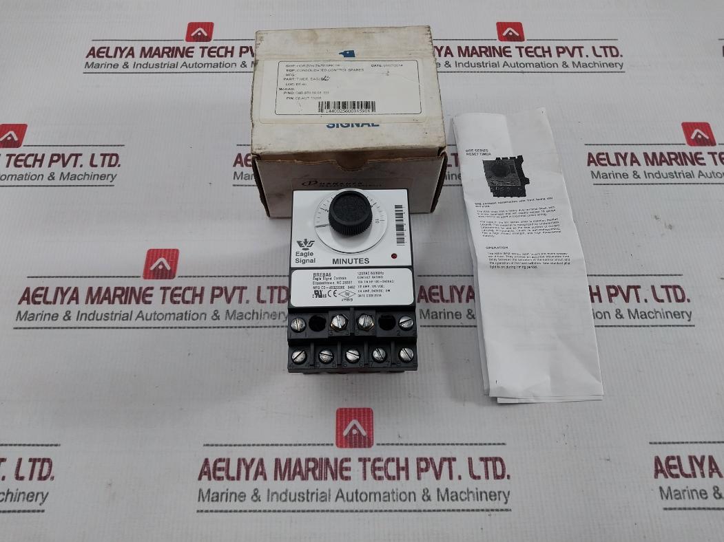 Eagle Signal Bre8a6 Electronic Reset Timer 240v