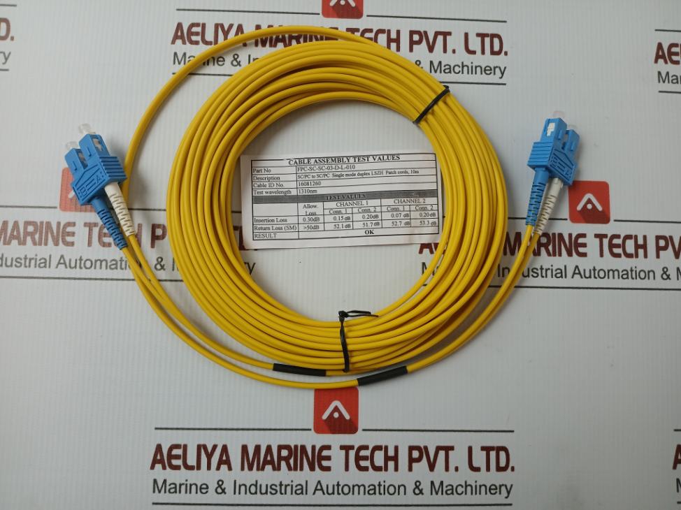 Fpc-Sc-Sc-03-D-L-010 Fiber Optic Cable