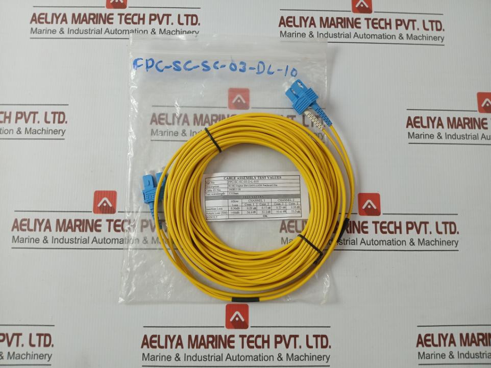 Fpc-Sc-Sc-03-D-L-010 Fiber Optic Cable