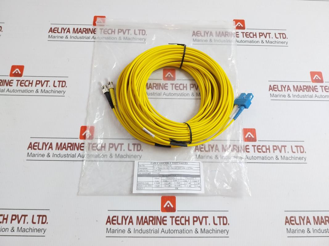 Fpc-St-Sc-03-D-L-02 St-Sc Duplex Sm (G655) Fiber Optic Patch Cable Set
