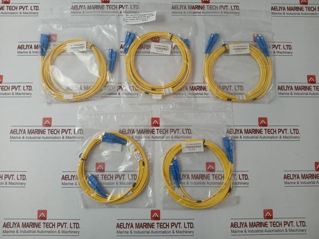 Ftek-Dx-Sm-ScSc-Pc-03m Duplex Sm Sc-Sc P.C. 3m Fiber Optic Cable Set
