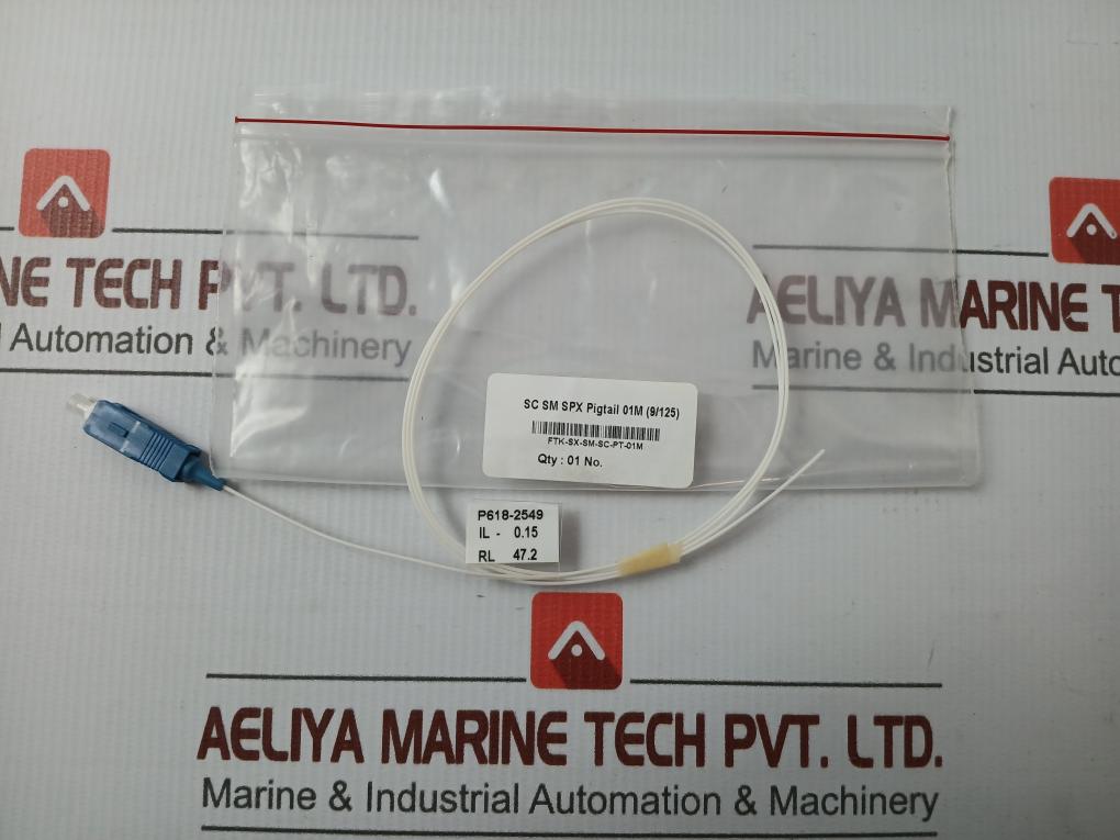 Ftk-Sx-Sm-Sc-Pt-01m P618-2549 Fiber Optic Pigtail