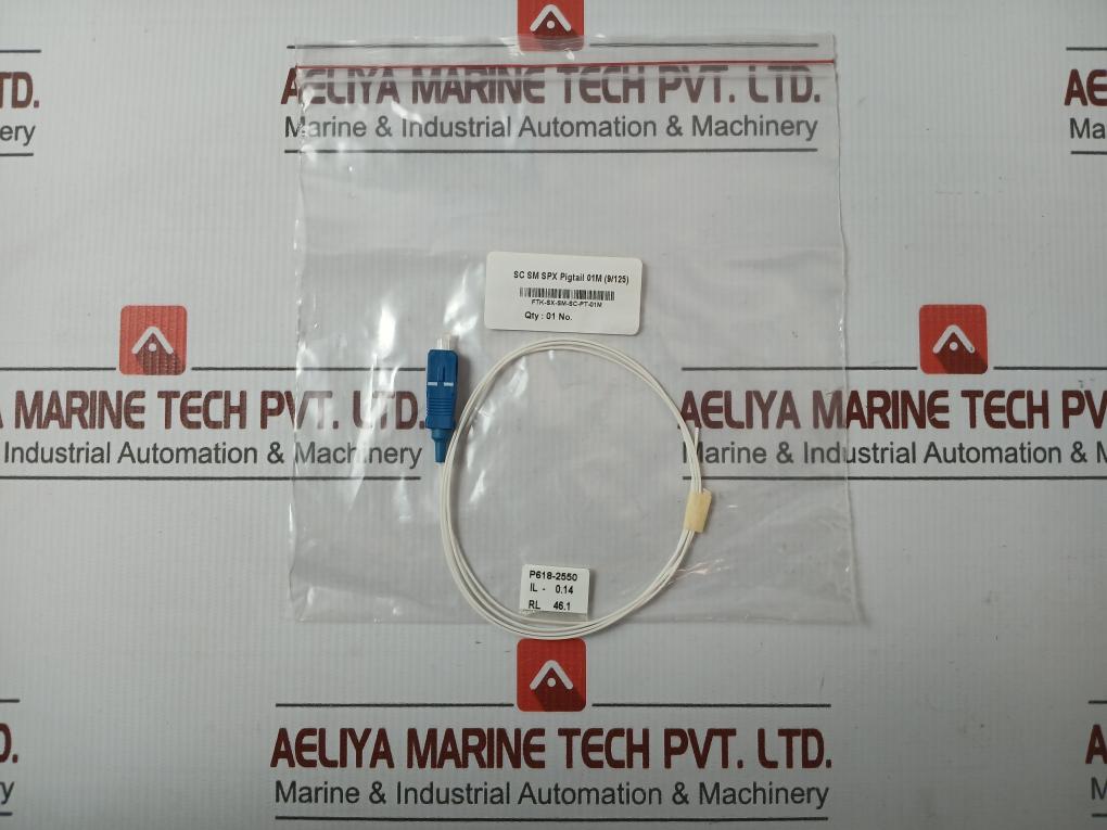 Ftk-Sx-Sm-Sc-Pt-01m P618-2550 Fiber Optic Pigtail