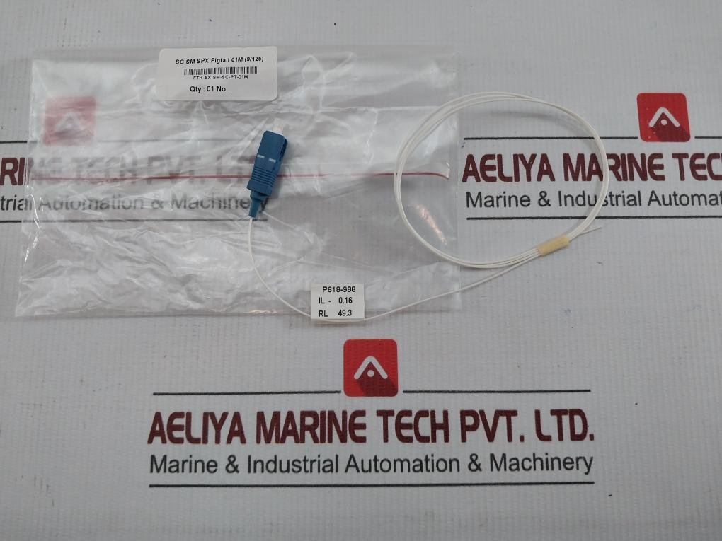 Ftk-Sx-Sm-Sc-Pt-01m P618-988 Fiber Optic Pigtail