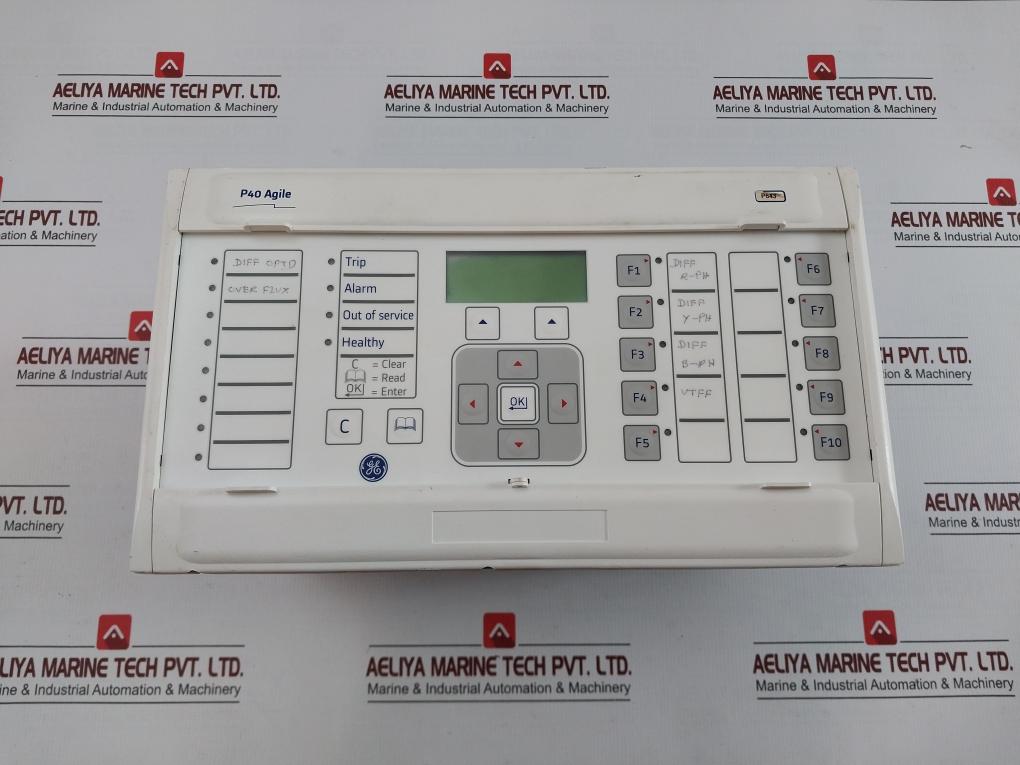General Electric P643926a6m0070m Transformer Protection Relay 250 V