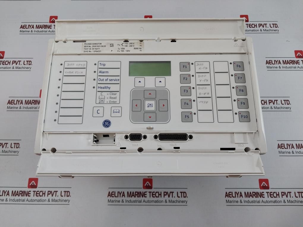 General Electric P643926a6m0070m Transformer Protection Relay 250 V - Image 3