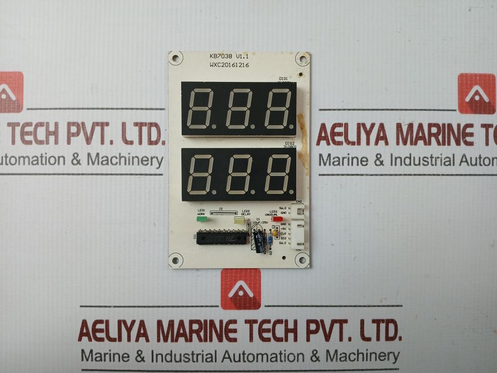 Kb7038 V1.1 Wxc20161216 Display Control Printed Circuit Board