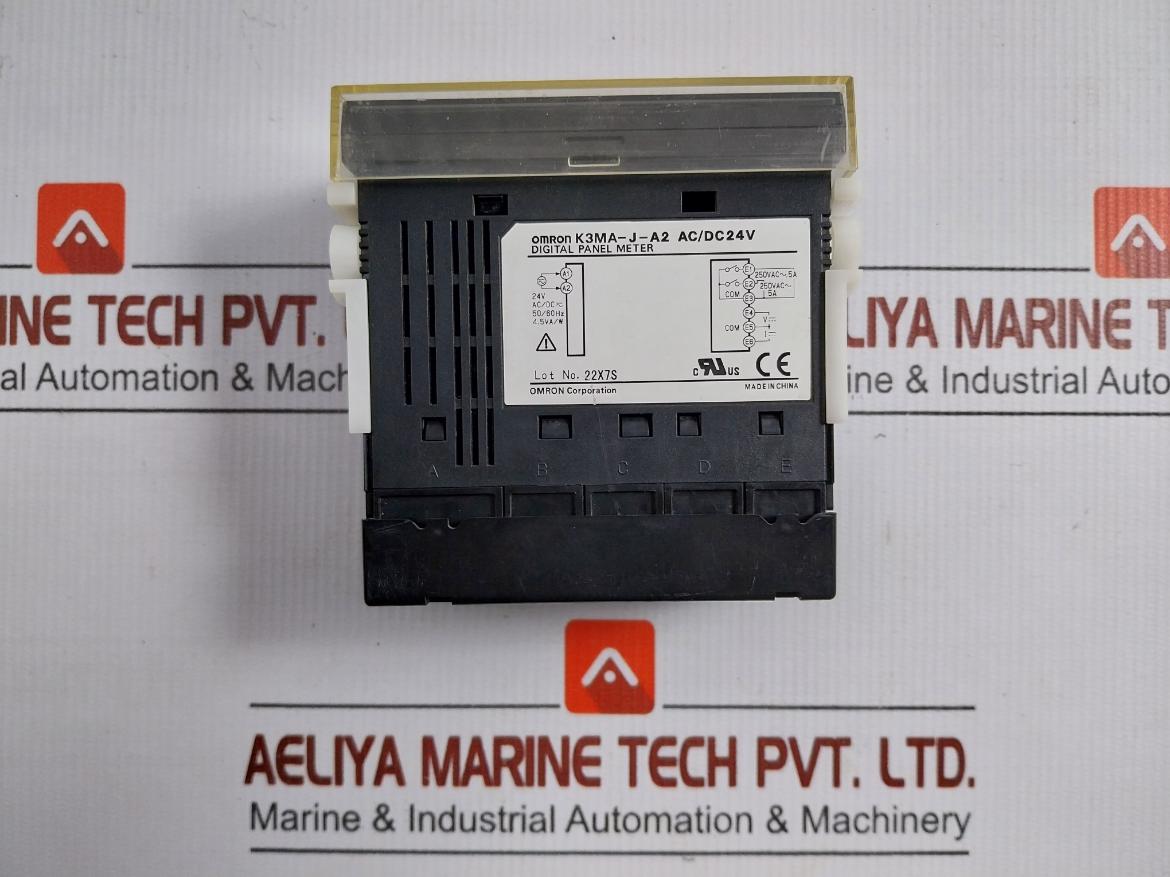 Omron K3ma-J-A2 Digital Panel Meter 24v - Image 3