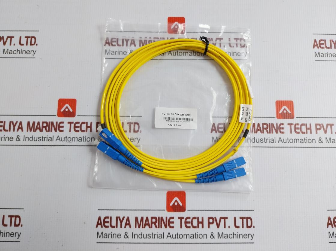 R0172-142 Sc-Sc Sm Dpx 03m (9125) Fiber Optic Cable Set