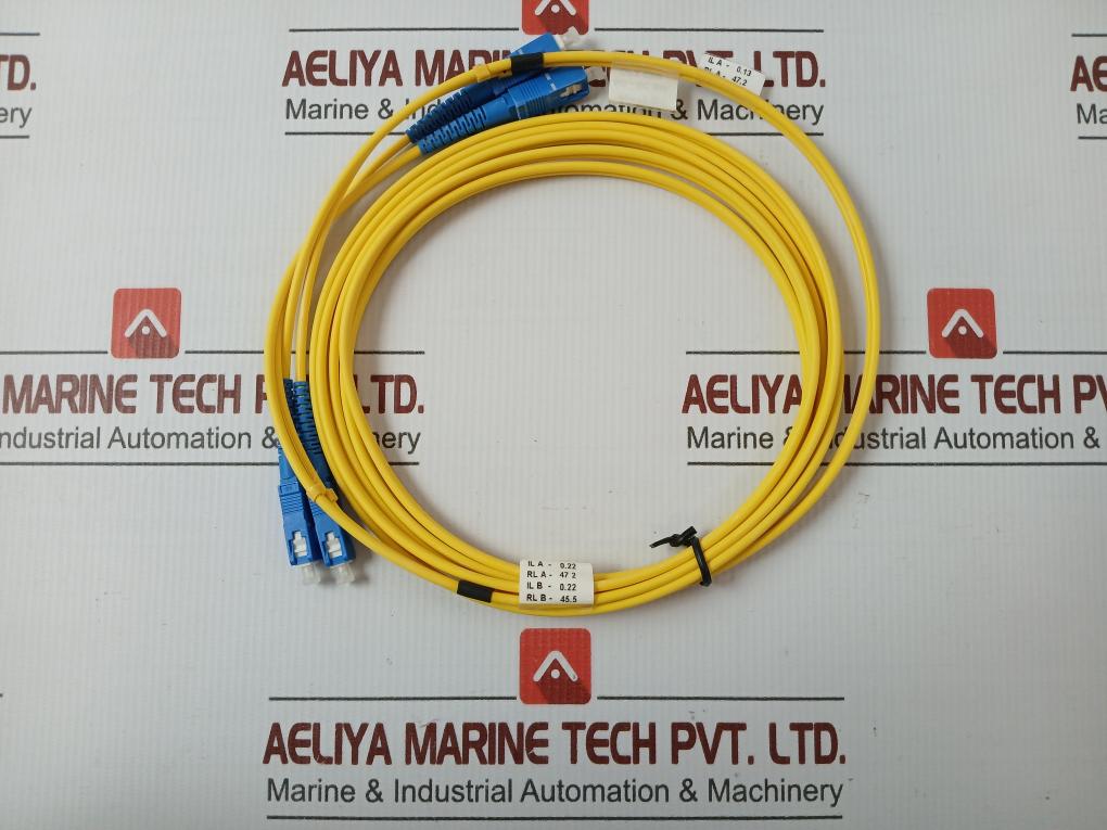 Sc-Sc Sm Dpx 03m (9/125) Duplex Fiber Optic Patch Cable - Image 4