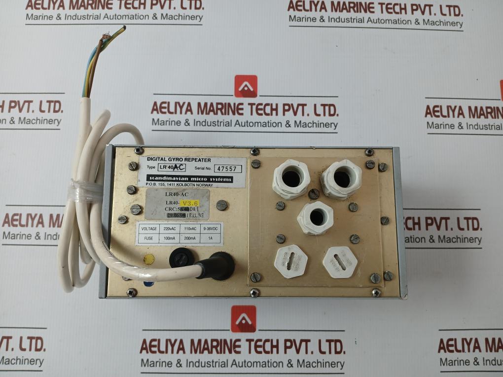 Scandinavian Micro Systems Lr 40-Ac Digital Gyro Repeater 220v - Image 4