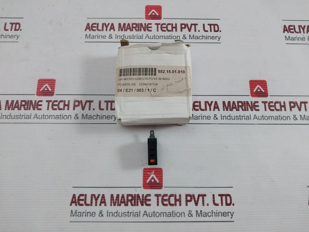 Starion Szm-V16-Fd-93 W Microwave Door Switch 250v