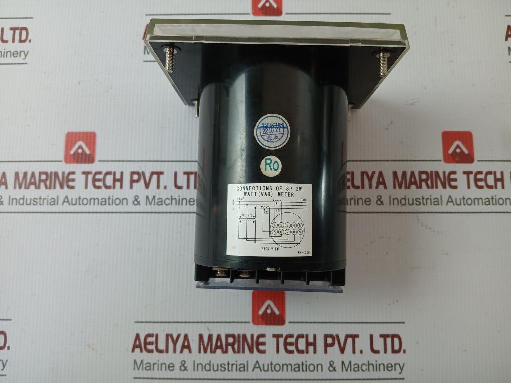 Toyo Keiki Ecf-12nb Kilowatt Meter 300v - Image 4
