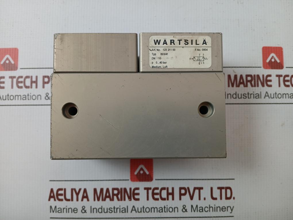 Wartsila 60341 Pneumatic Valve