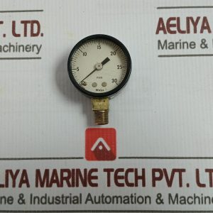 Weiss 0-30 Psig Pressure Gauge