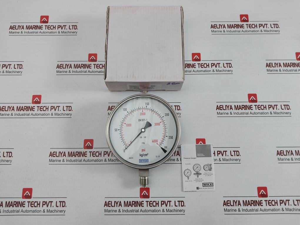 Wika 232.50.160 Pressure Gauge 90v