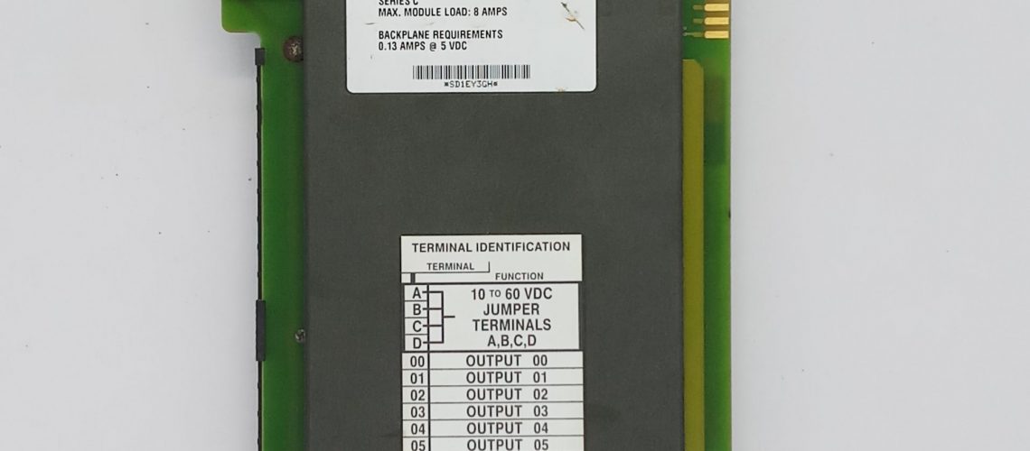 ALLEN BRADLEY 1771-OBD C DC OUTPUT MODULE