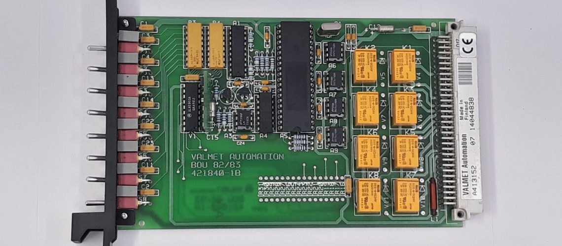 VALMET AUTOMATION BOU 82 BINARY INPUT MODULE A413152