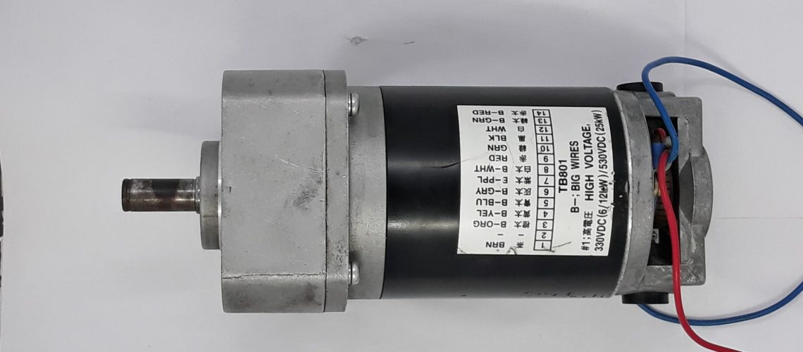 SANYO DENKI D8G-516 DC GEARED MOTOR