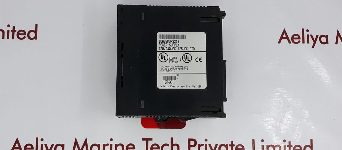 GE FANUC SERIES 90-30 IC693PWR321S POWER SUPPLY IN 100-240VAC OUT 24VDC