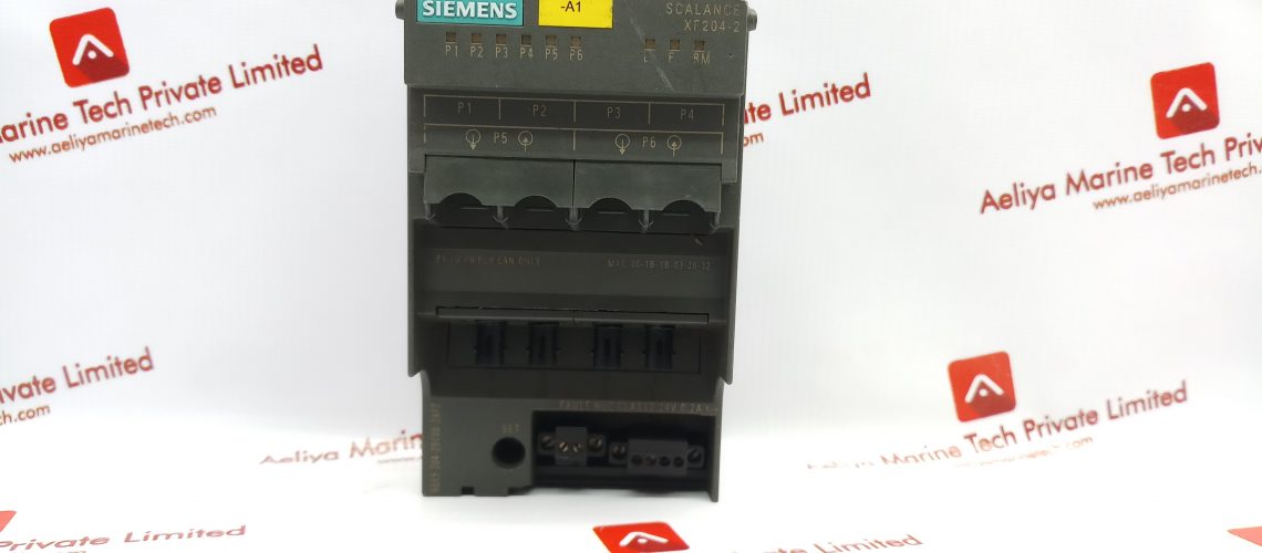 SIEMENS SIMATIC NET 6GK5 204-2BC00-2AF2 SCALANCE XF204-2 ETHERNET SWITCH