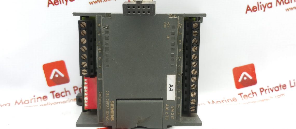 SIEMENS 6ES7 231-7PF22-0XA0 MODULE