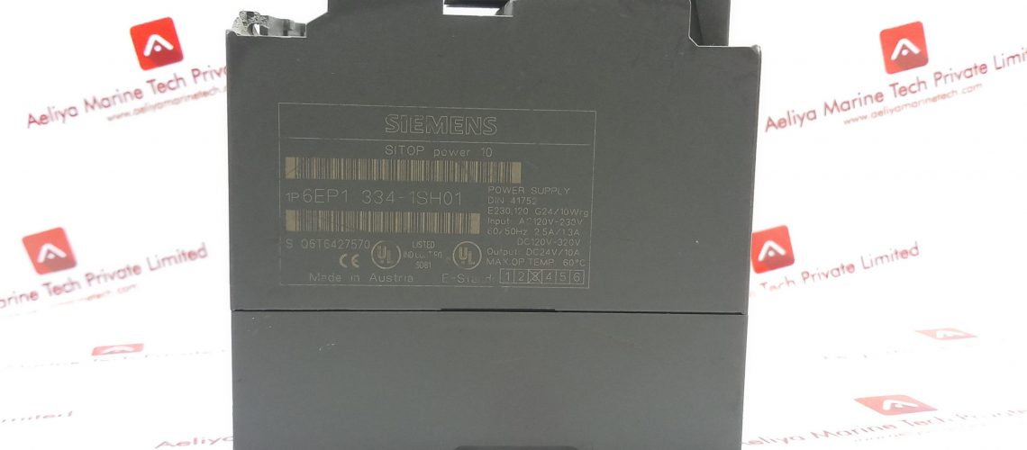 SIEMENS SITOP 10 6EP1 334-1SH01 POWER SUPPLY