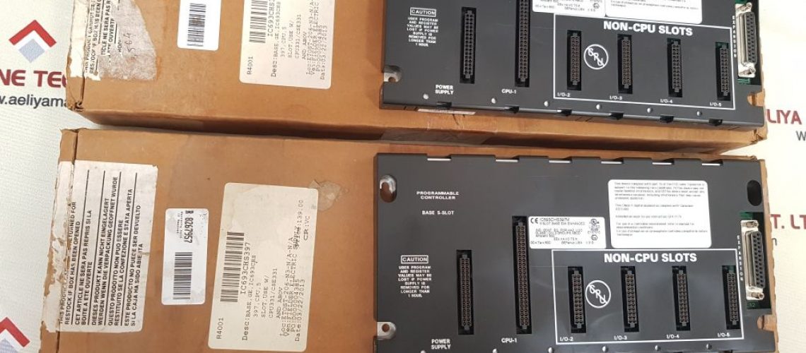 GE FANUC IC693CHS397M 5 SLOT BASE EMI ENHANCED PROGRAMMABLE CONTROLLER