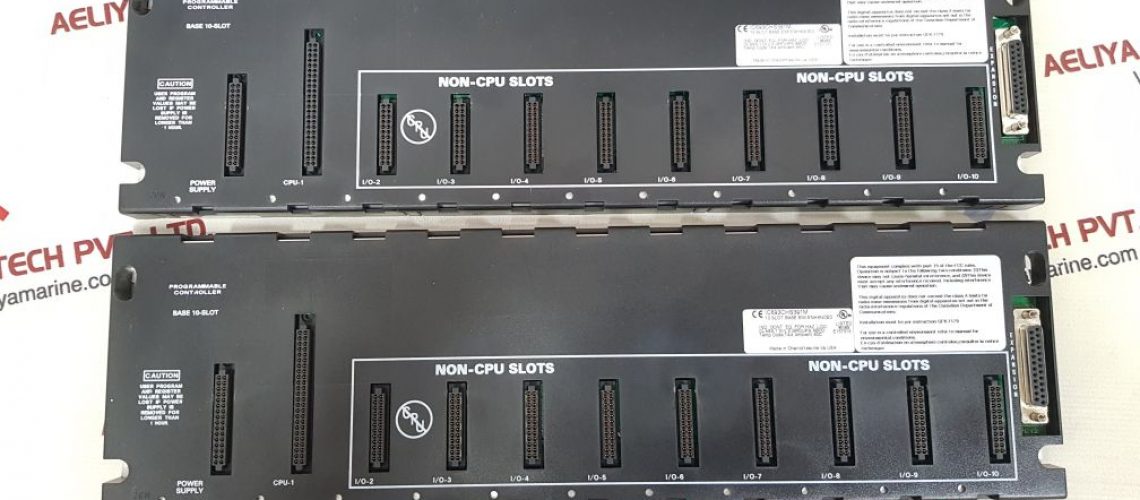 PROGRAMMABLE CONTROLLER 10 SLOT BASE IC693CHS391M